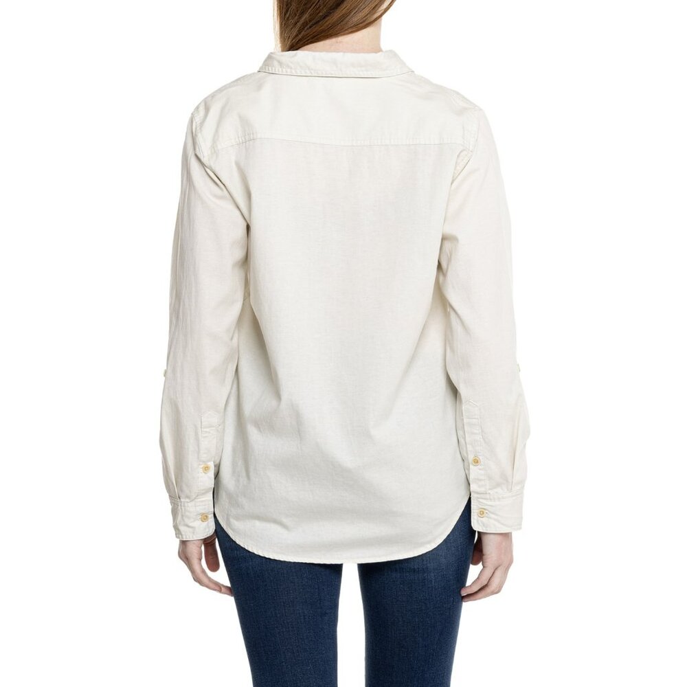 Lucky Brand Women's Long Sleeve Utility Shirt Pockets Size S New with Tag - Picture 2 of 7
